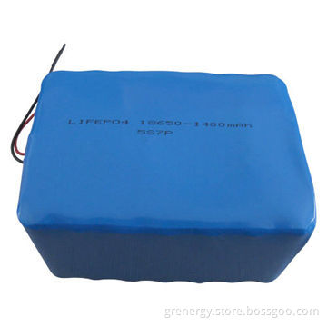 LiFePO4 Battery Pack, 16V with 9.8Ah Capacity, Can be Used on LED Lighter, Solar Storage